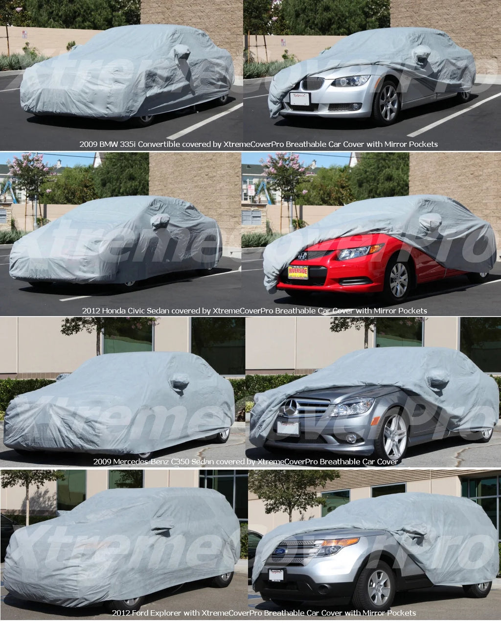 Black Car Cover R756