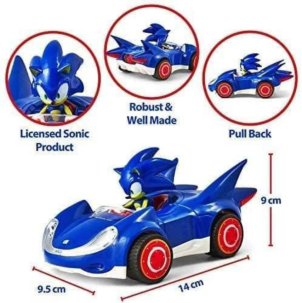 Sonic the Hedgehog Pull Back Action Racer I140023