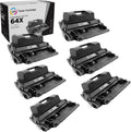 6-Pack Black High Yield Toner Cartridge F8666