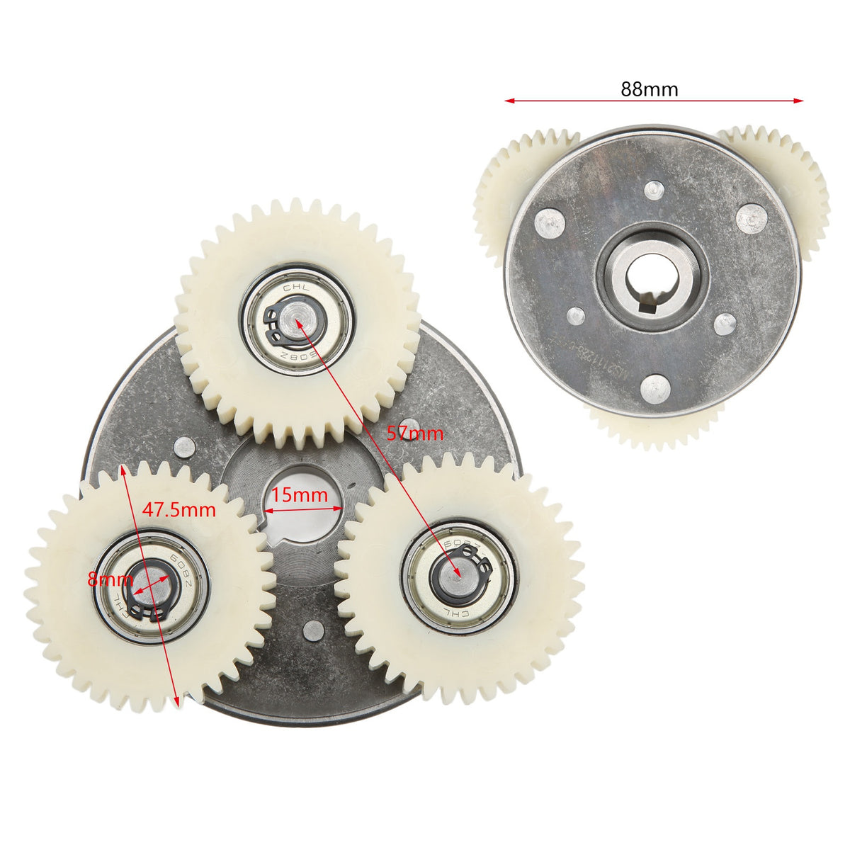 36T Planetary Nylon Gears for Bafang Electric Bicycle X926