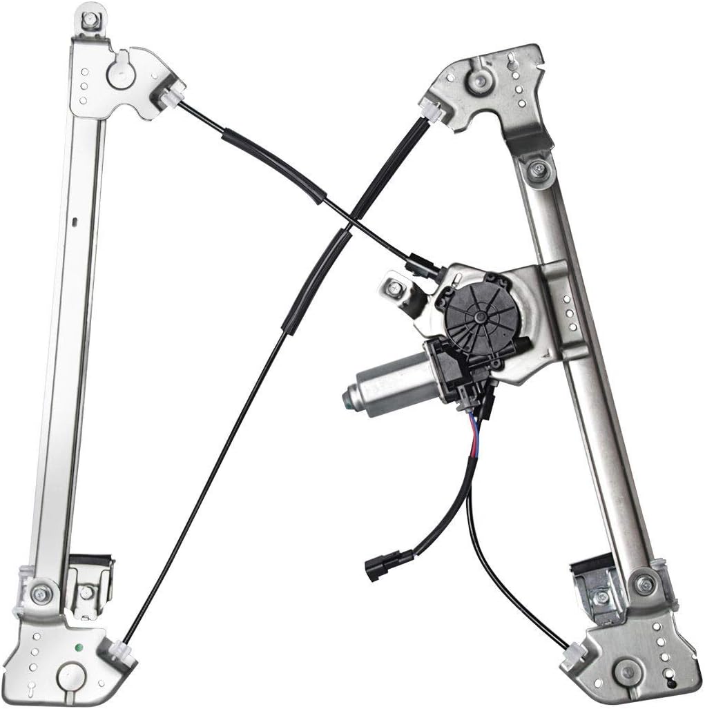 Power Window Regulator with Motor Assembly for 2004-2008 Ford F-150 (Extended Cab) Pack of 2 L614