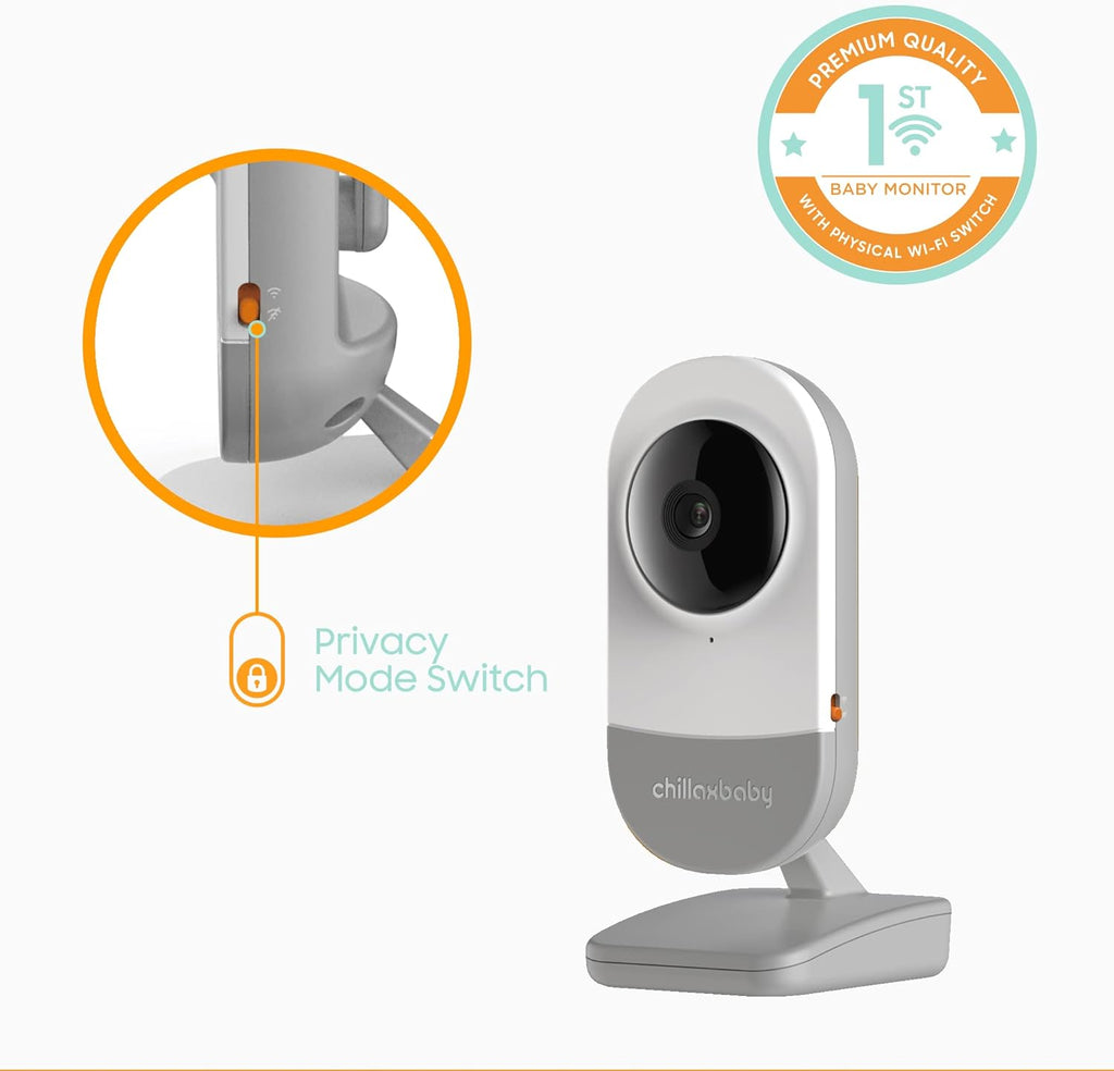 Baby Monitor with Camera & Control Unit, 4.3 Screen, HD Camera, Night Vision J29312