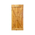 36 in. x 84 in. Solid Knotty Pine Wood Interior Sliding Barn Door Slab L6214