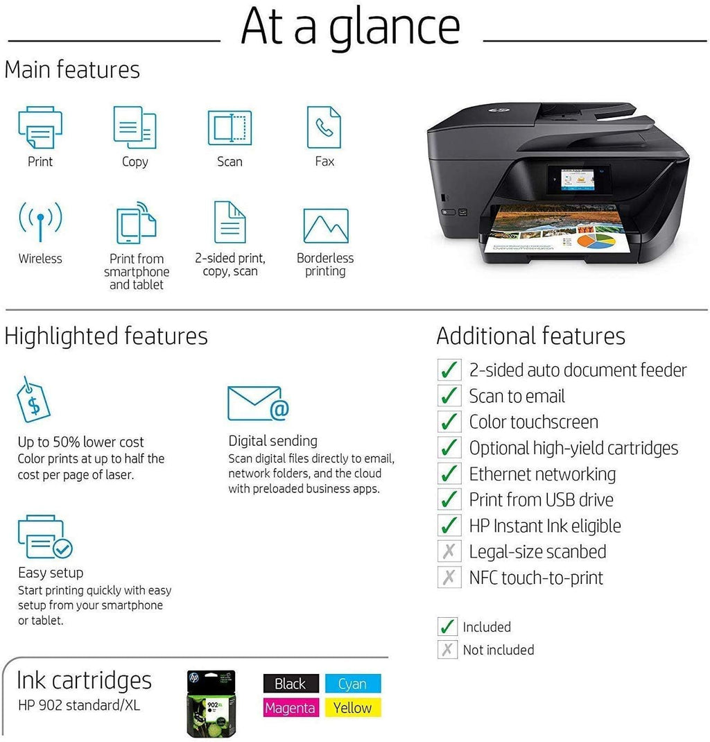 HP OfficeJet Pro Color Inkjet All-in-One Wireless Printer K942