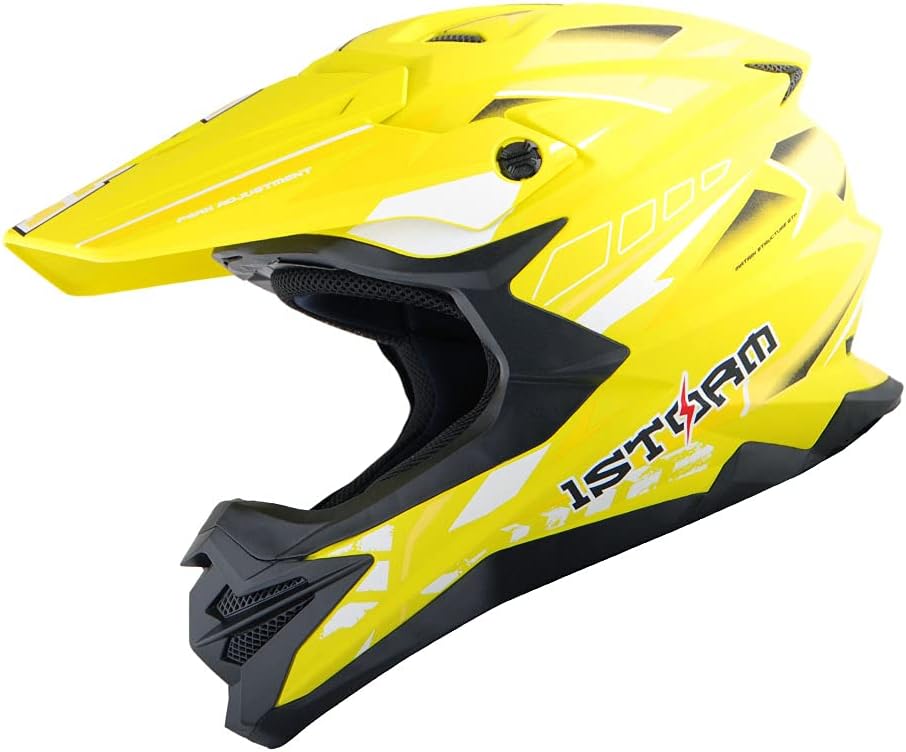 Motocross Adult Helmet Downhill Mountain Bike Helmet BMX MX ATV Dirt Bike Helmet Pack of 2 N598