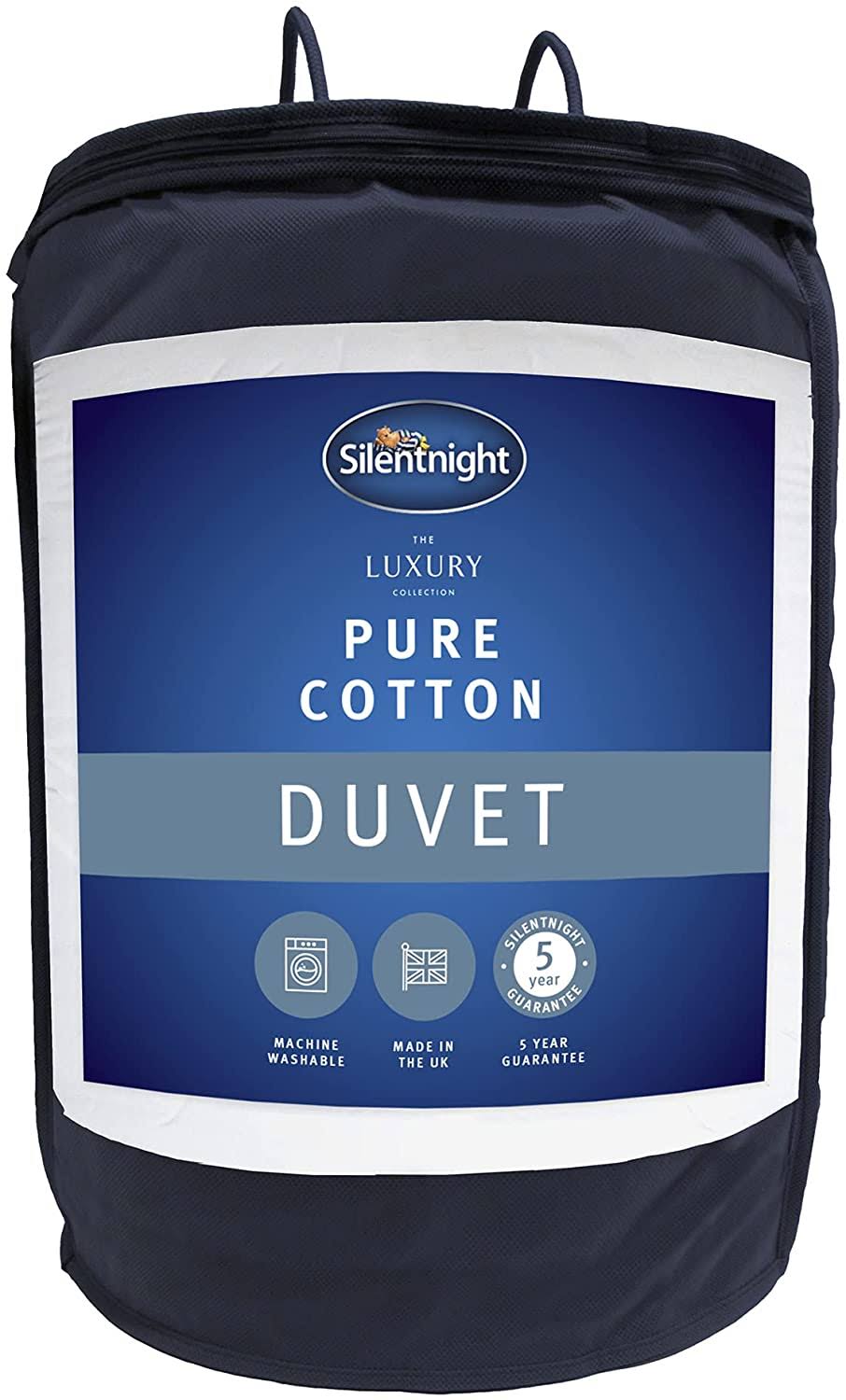 White Double Cotton Duvet 10.5 Tog N3597