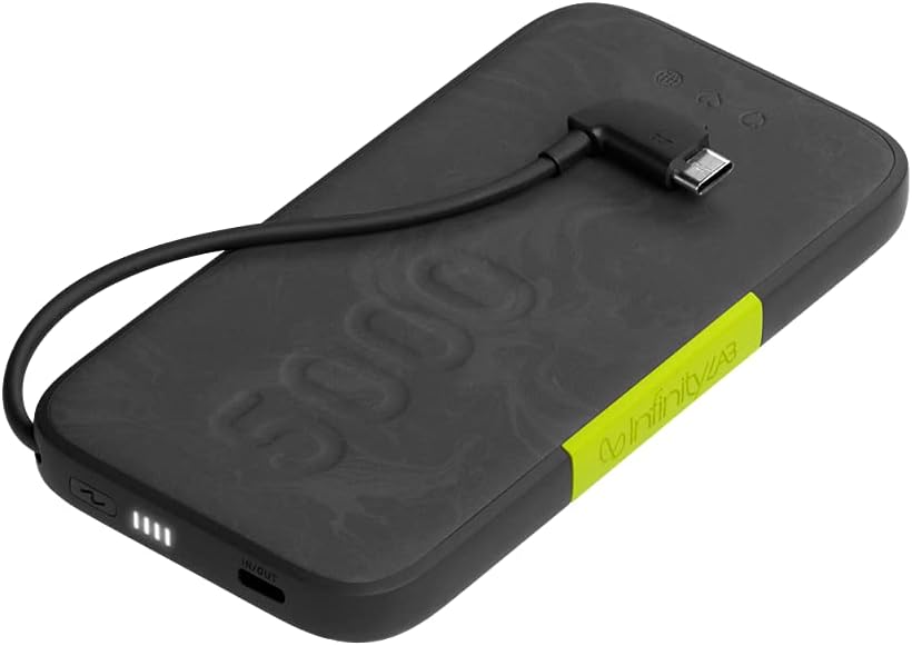 10000mAh Power Bank with Integrated USB-C Connector White Pack of 2 R543629