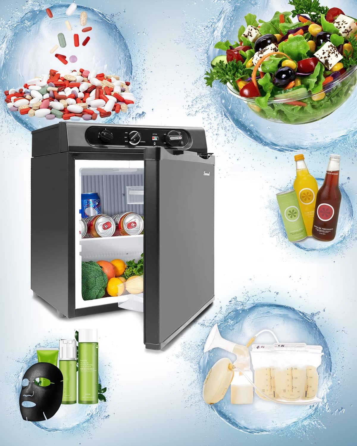1.4 Cu.ft. 3 Way Propane Refrigerator T679