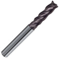 4 Flute Variable Helix FIREX Coated Carbide Extra Long Length End Mill W6856