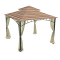 Stripe Canyon Replacement Canopy Top Cover for Gazebo C2958