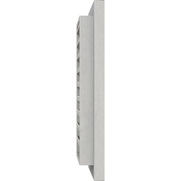 Primed Rough Saw Vertical Gable Vent S3626
