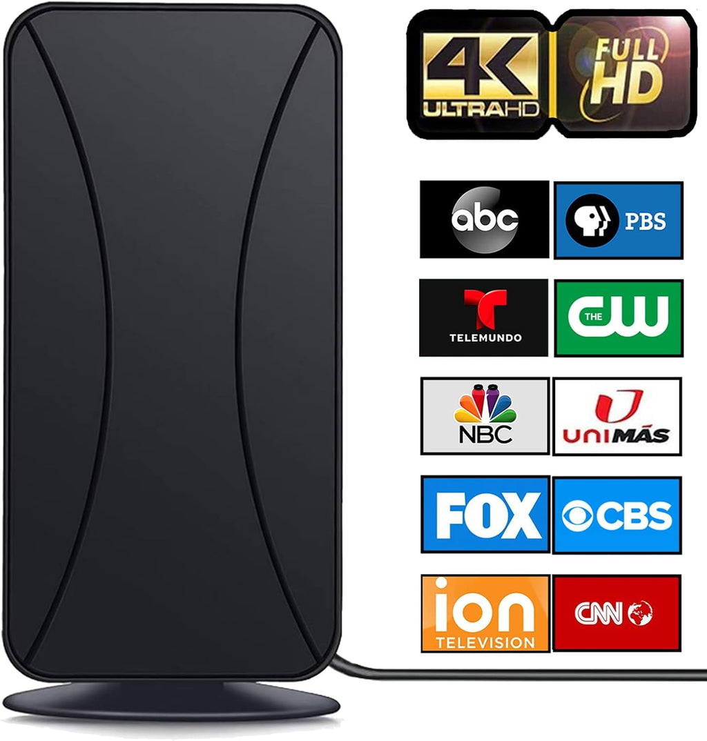 TV Antenna with Amplifier and 17ft Coax Cable X218