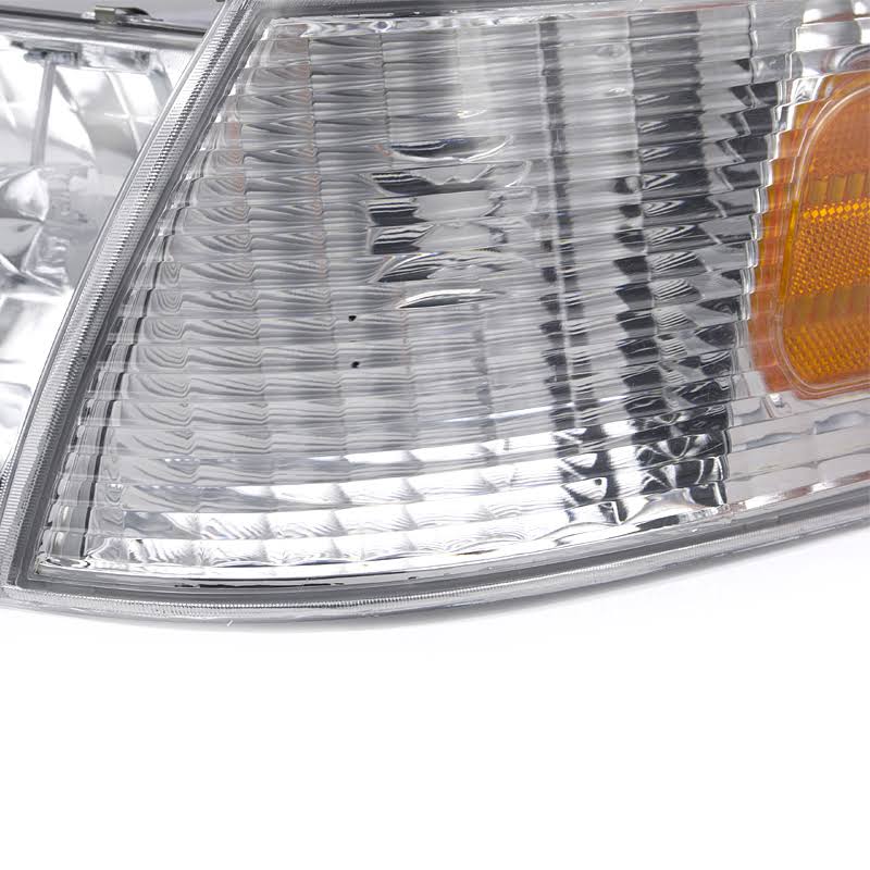 Chrome Euro Headlights for Ford Crown Victoria O988