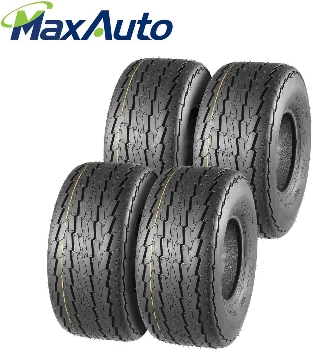 Boat Trailer Tires 18.5X8.50-8 6PR Load Range C, Set of 4 L8407
