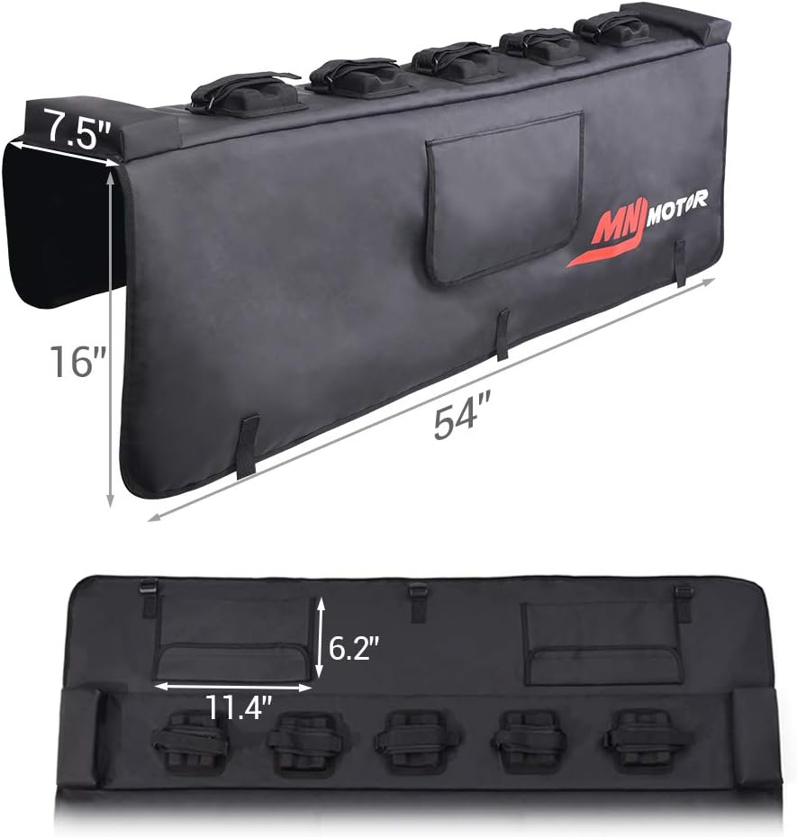 Tailgate Pad with 2 Tool Pockets for Mountain Bikes and Truck, Pack of 2 W80925
