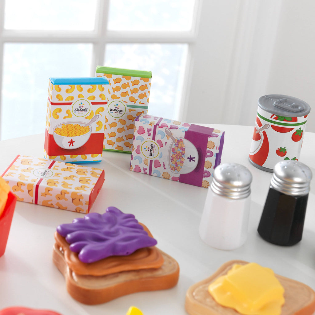 115 Pieces Play Food Set P252