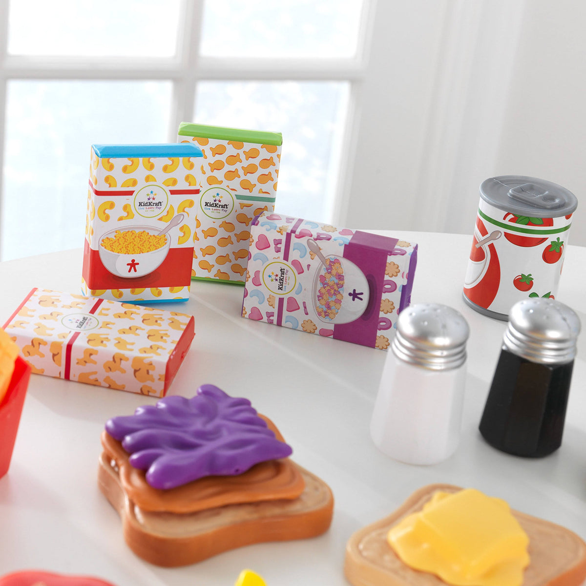 115 Pieces Play Food Set P252