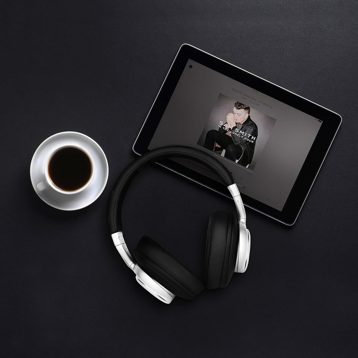 Black Bluetooth Headphones Wireless with Active Noise Cancelling T513