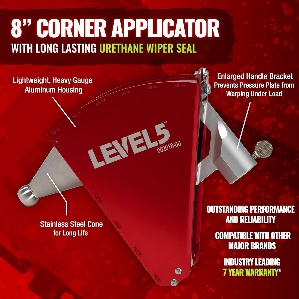 8-Inch Corner Applicator Box with Extendable Handle F350