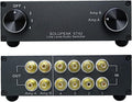 4-Way RCA Audio Switch Splitter Box T208