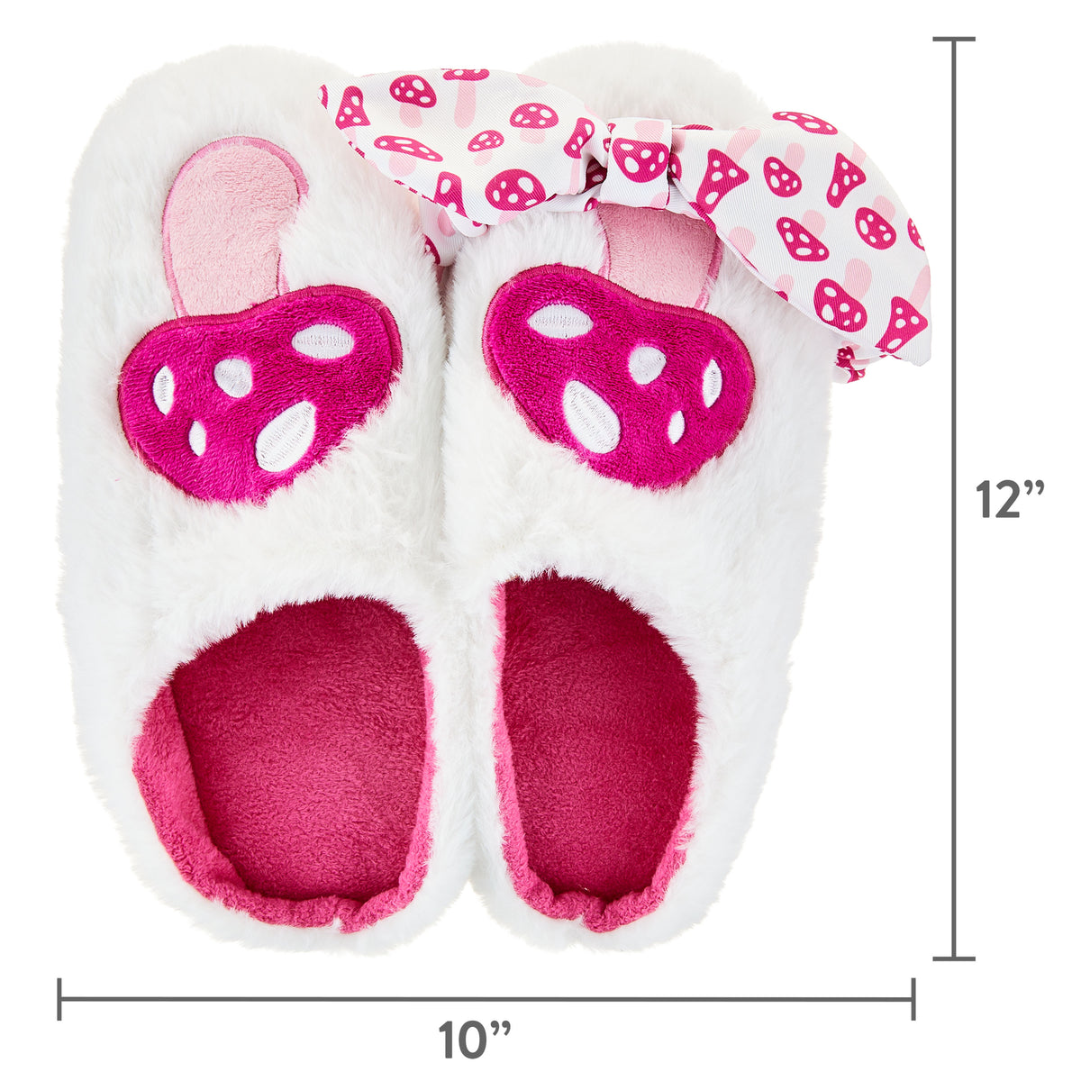 Mushroom Slipper and Headband Set C240