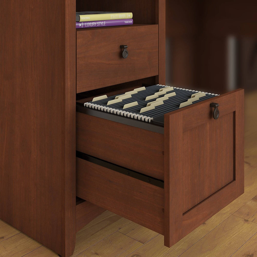 2 Drawer File Cabinet in Serene Cherry L50417