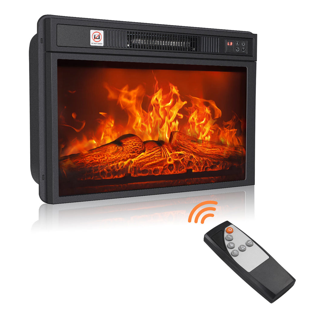 23 inch Indoor Electric Fireplace Insert with Remote Control H511052