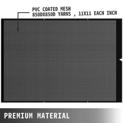 8' x 12' Dump Truck Canopy Sunshade W2167