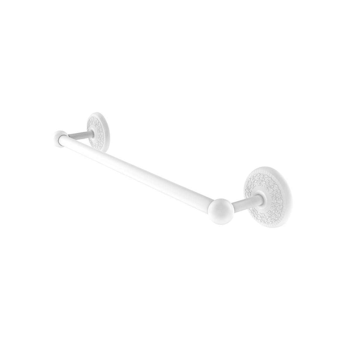 Matte White 24 inch Towel Bar V434