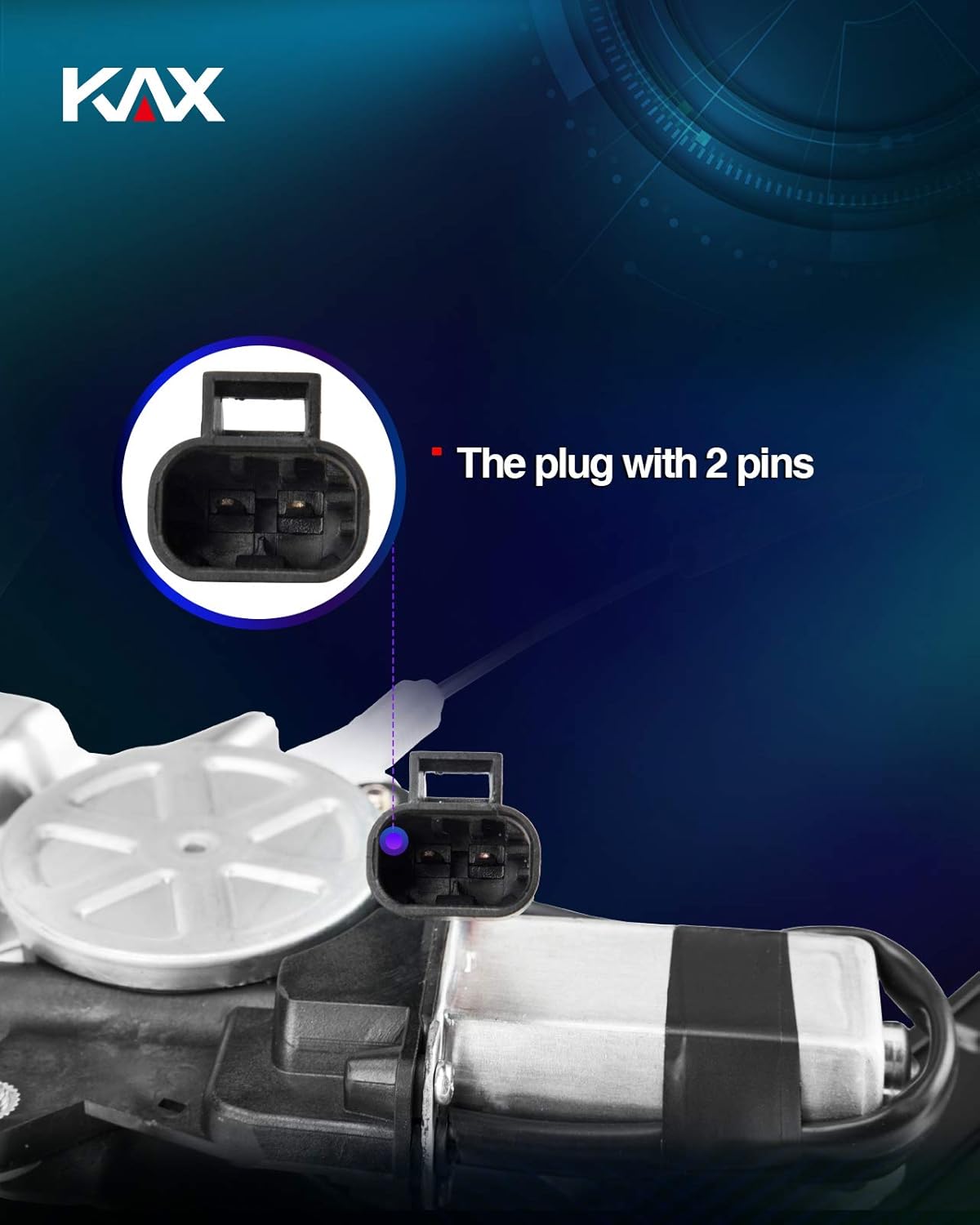 Power Window Motor and Regulator Assembly Front Right Passenger Side Compatible with Cruze 2011-2012 Pack of 2 T30856