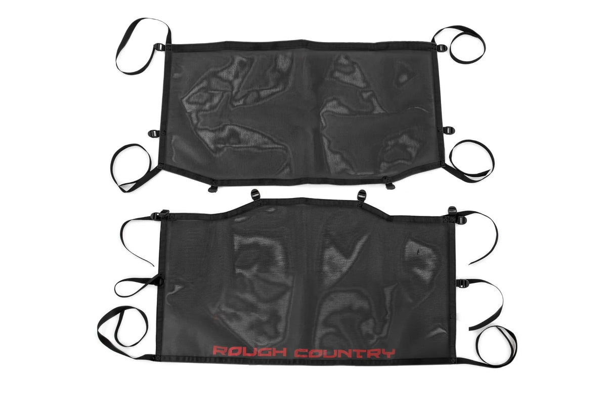 Black Mesh Bikini Top for Jeep Gladiator JT H11252