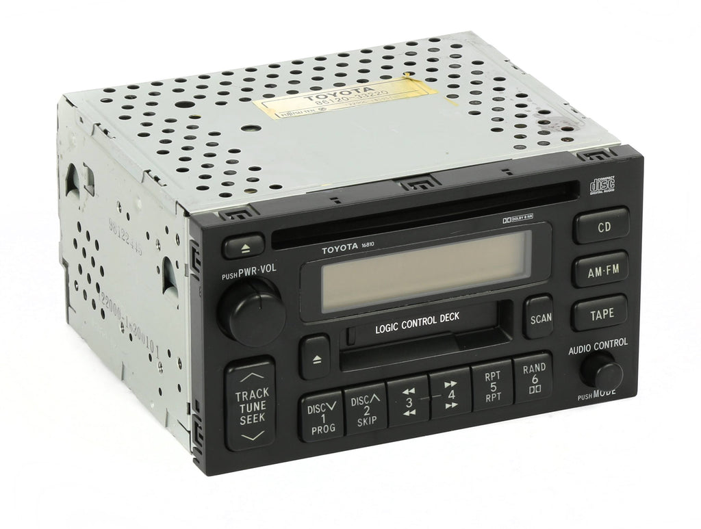 1999 Toyota Camry Avalon Solara Am FM Radio CD Cassette Face D6213