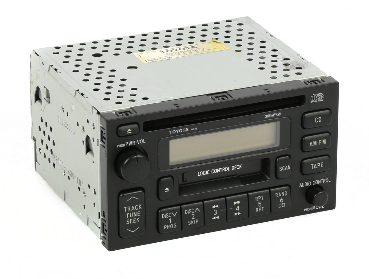 1999 Toyota Camry Avalon Solara Am FM Radio CD Cassette Face D6213