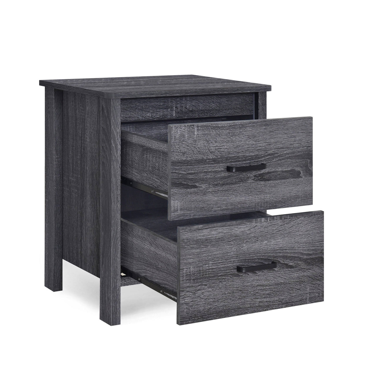 Wenge 2 Drawer Nightstand L169454