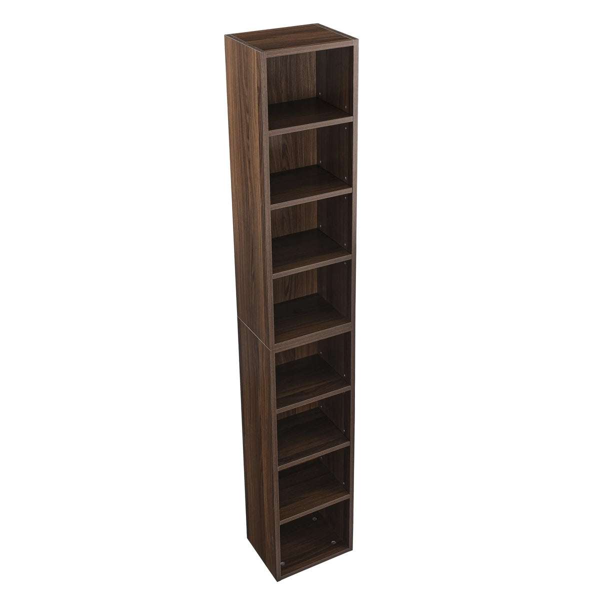 8-Tier Media Storage Tower Rack with Adjustable Shelves H629968
