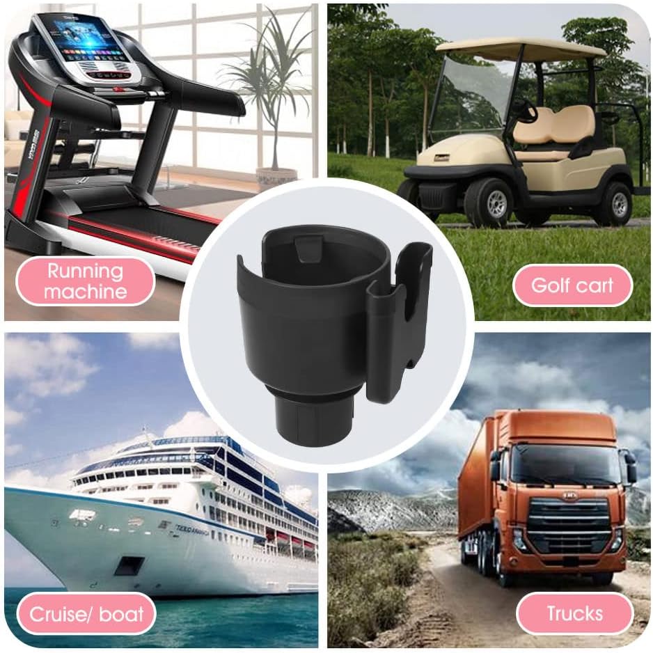 Expandable Car Cup Holder Organizer with Phone Stand W38605