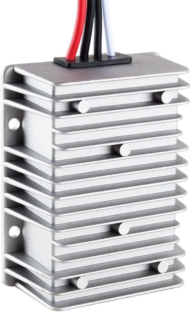 DC 12V Step-Up to DC 19V 20A 380W Waterproof Power Converter Pack of 2 J6273