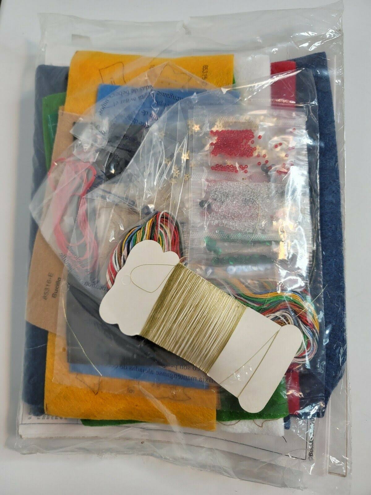 Vintage Musical Felt Stocking Kit P914727