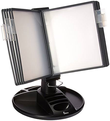 Display panel system, desktop, 10 compartments, for Letter, chrome S260