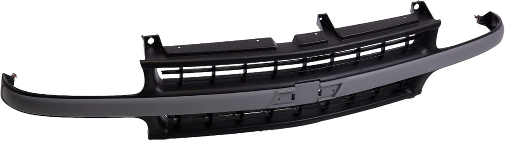 Front Black Grille Assembly With Gray Center Bar Z307