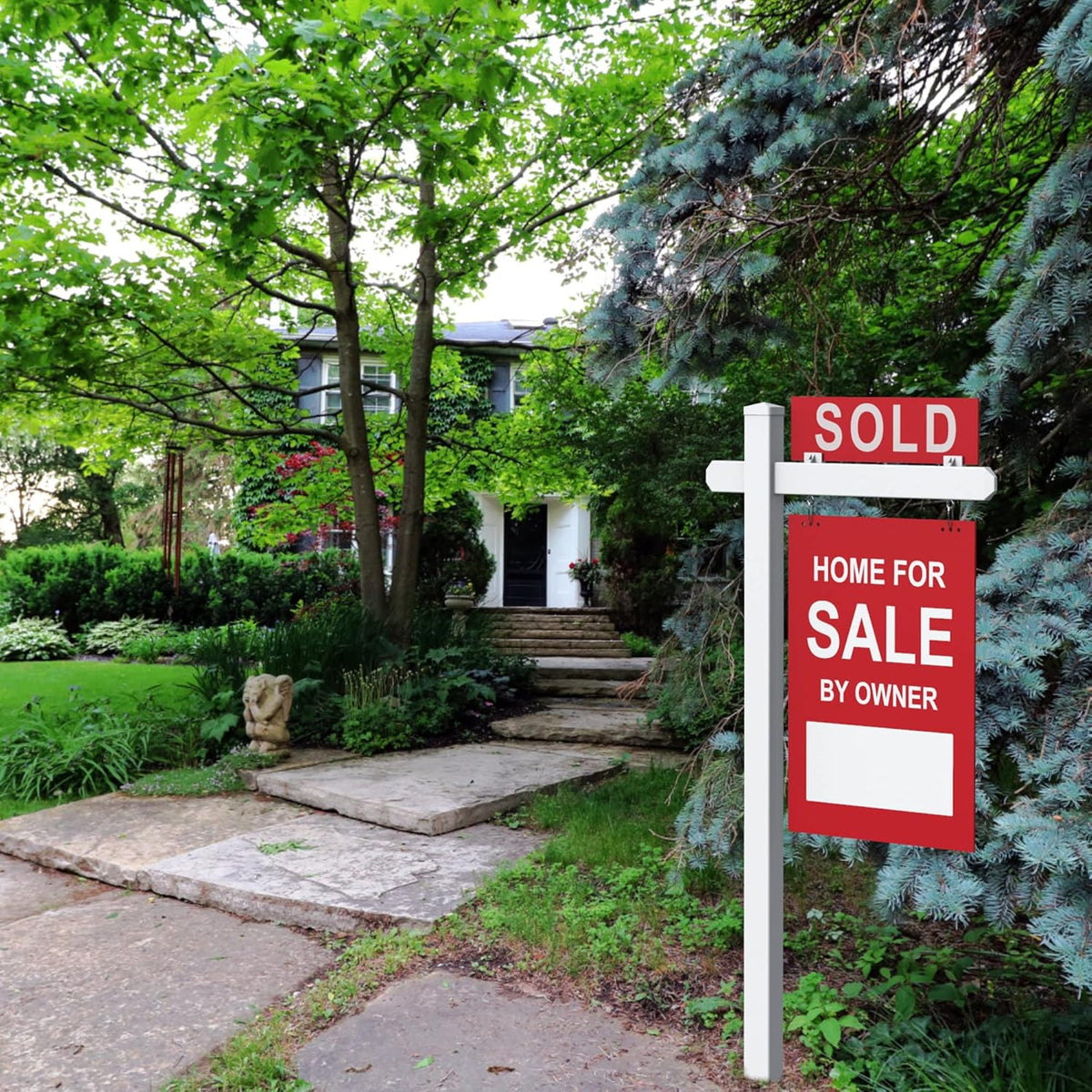 Real Estate Sign Post Vinyl V645