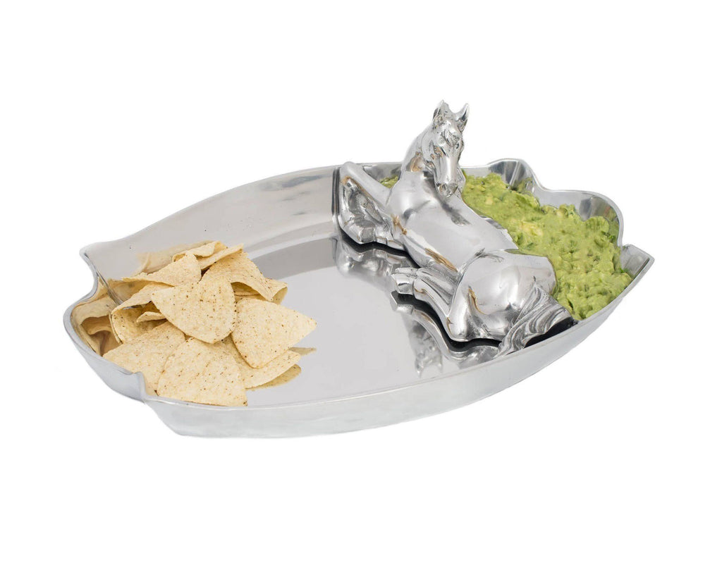 Horse Figural Chip and Dip M651833