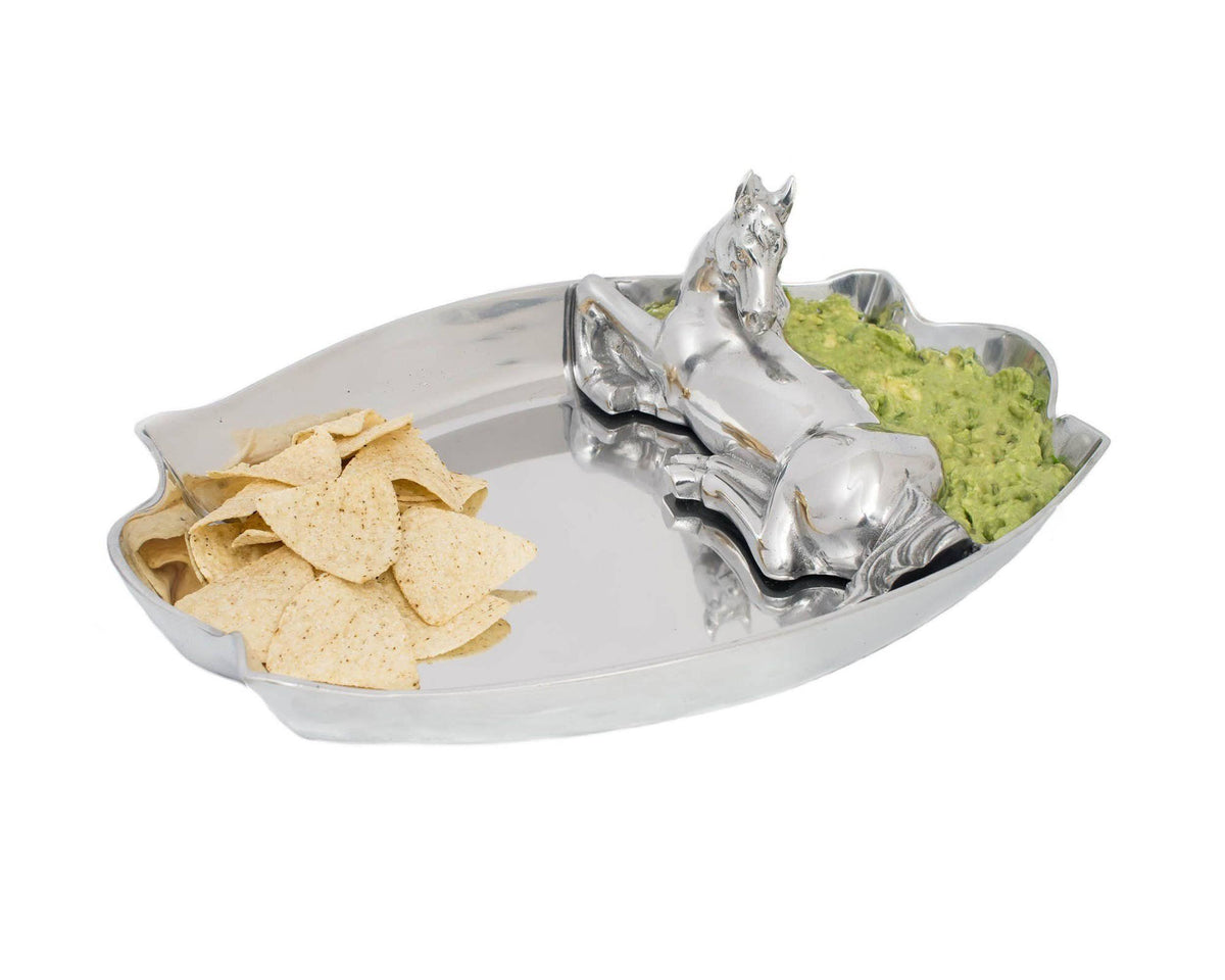 Horse Figural Chip and Dip M651833