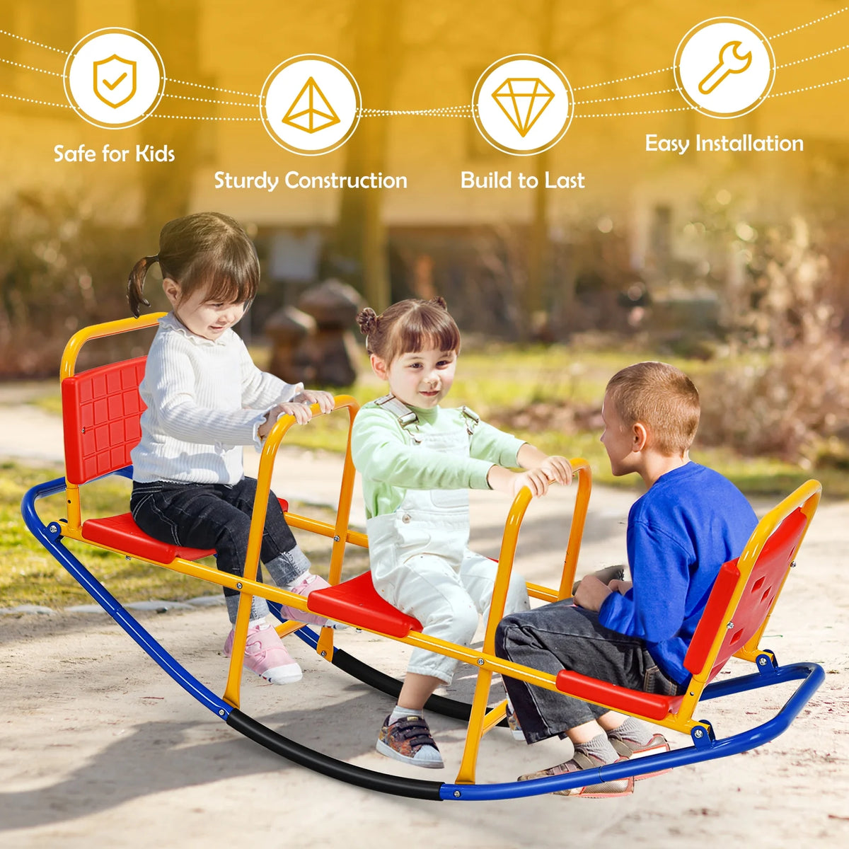 Kids Teeter Totter Outdoor Teeter Totter V3227
