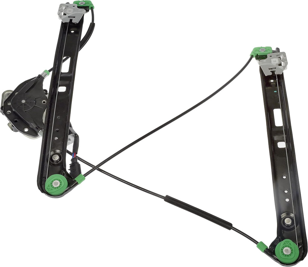 Front Driver Side Power Window Motor and Regulator Assembly Pack of 2 H61486