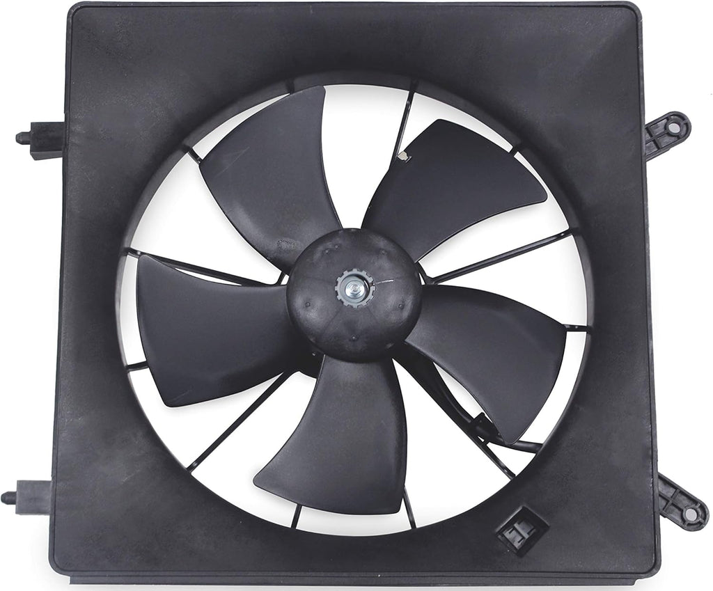 Left Driver Side Radiator Cooling Fan Assembly Pack of 2 F5447