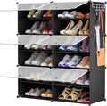6 Tier Shoe Storage Cabinet with Doors G4527