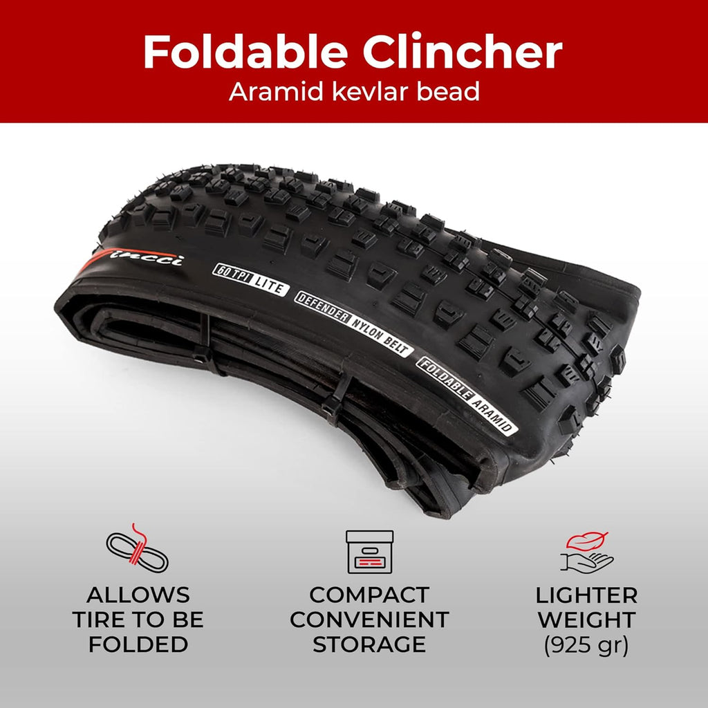 Pair 29 x 2.25 Inch 57-622 Foldable 60 TPI Nylon Protection Tires M246