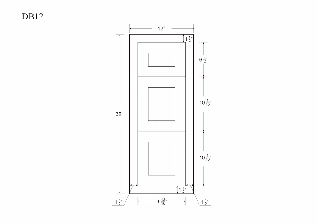 Snow White 21 inch Wide 3 Drawer Base Cabinet J70739