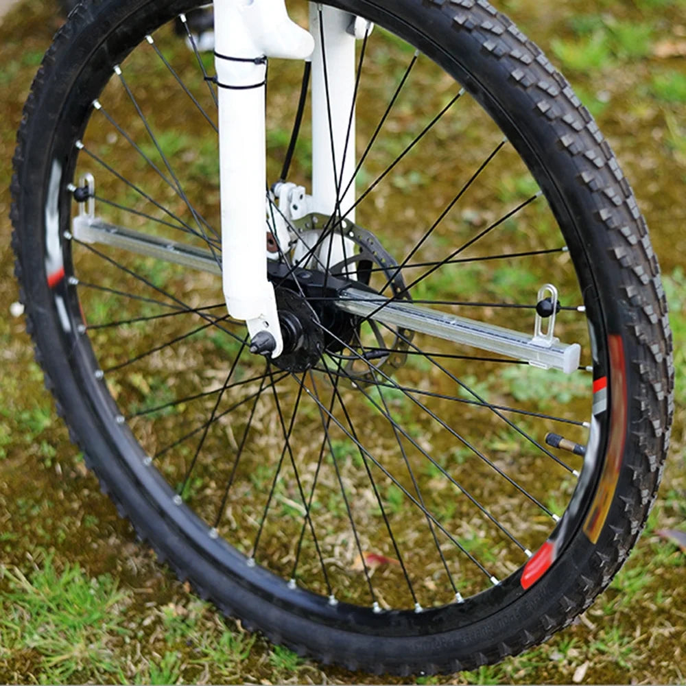 64 LEDs Rechargeable Bike Spoke Wheel Light E20589